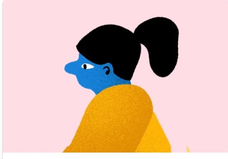 Illustrated portrait of Priya