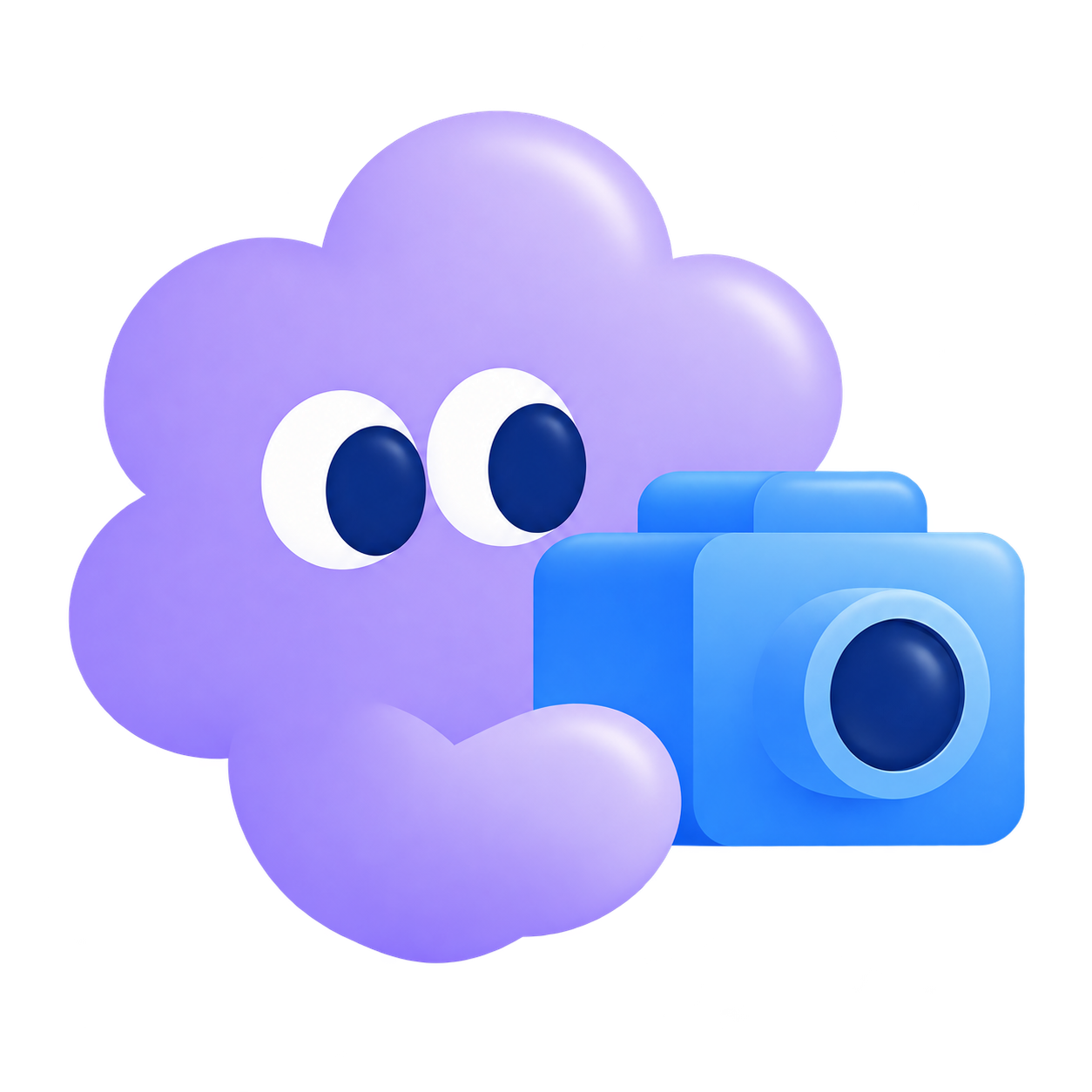 Perf character with a camera