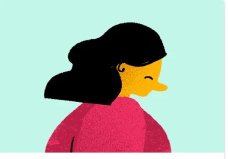 Illustrated portrait of Maya
